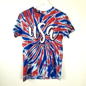 NWT Simply Southern USA shirt, sz S